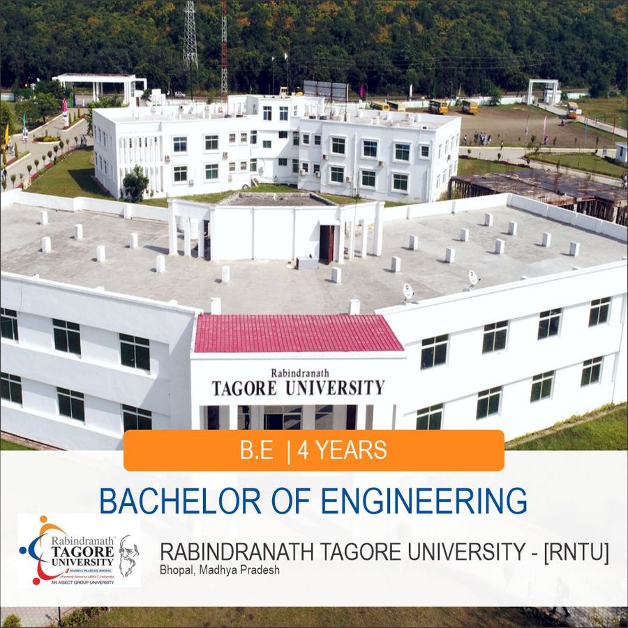 Bachelor of Engineering  at Rabindranath Tagore University, Bhopal